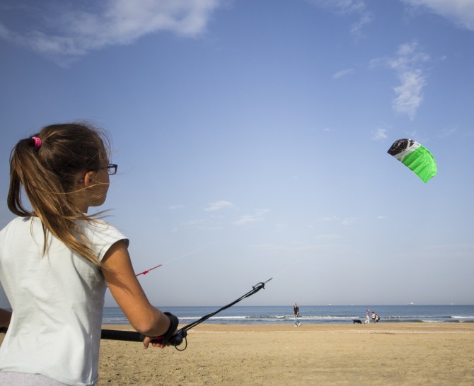 Latawiec Cross Kites Boarder 1.8 Fluor Green